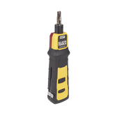 Herramienta Ponchadora de Impacto con Cuchilla para Paneles y Bloques de 66/110. Termina y Corta Cables CAT3, CAT5e y CAT6/6A en 1 paso